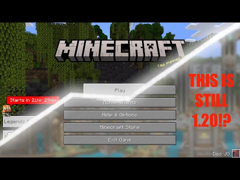 I played the OLD Minecraft in the NEW 1.20! So can YOU.