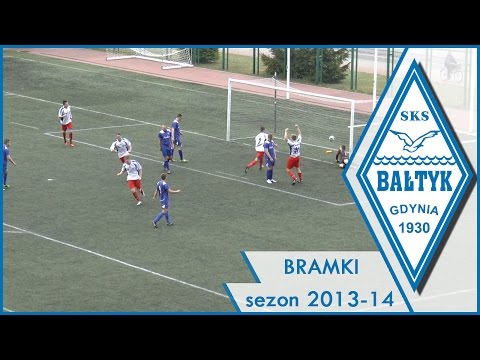 Bałtyk Gdynia - Drawa Drawsko Pomorskie 3:1 /17.05.2014/ bramki