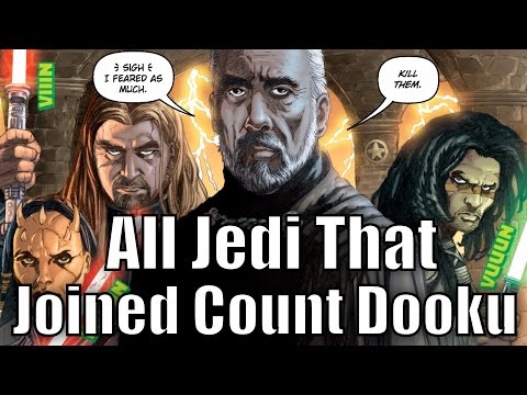 All Jedi that Joined Count Dooku [Legends]