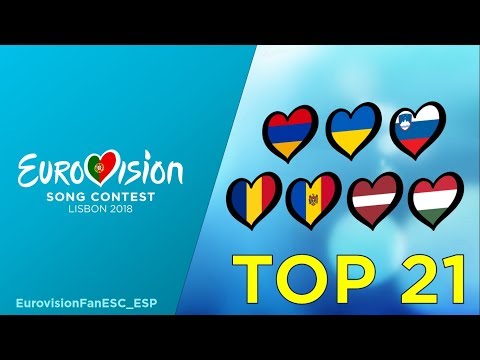 Eurovision 2018 - Top 21