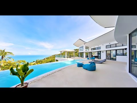 Azur Villas | 4 Bedroom Sea View Villas for Sale at Maenam, Koh Samui