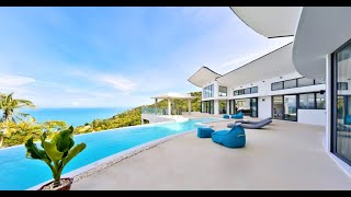 Azur Villas | 4 Bedroom Sea View Villas for Sale at Maenam, Koh Samui