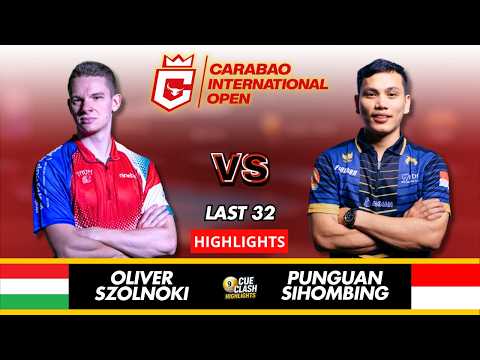 Oliver Szolnoki vs Punguan Sihombing | Last 32 | 2026 Carabao International Open Highlights