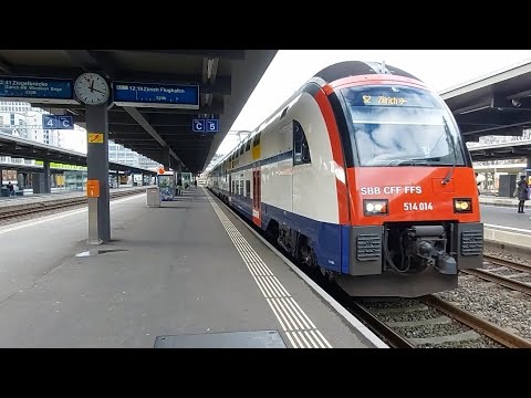 ZVV S-Bahn (S2) Oerlikon - Zürich Flughafen Ridealong