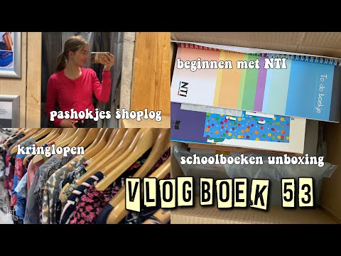 KRiNGLOOP PASHOKJES SHOPLOG & BEGiNNEN AAN EEN ONLiNE OPLEiDiNG ViA NTi || vlogboek 53 || famderooij