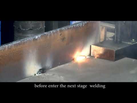 H beam Welding Line - ZHEJIANG JINGGONG INTELLIGENT BUILDING MATERIAL EQUIPMENT CO., LTD.