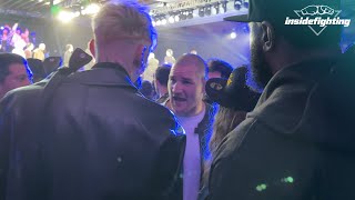 Sean Strickland calls Machine Gun Kelly a &quot;weirdo&quot; to his face