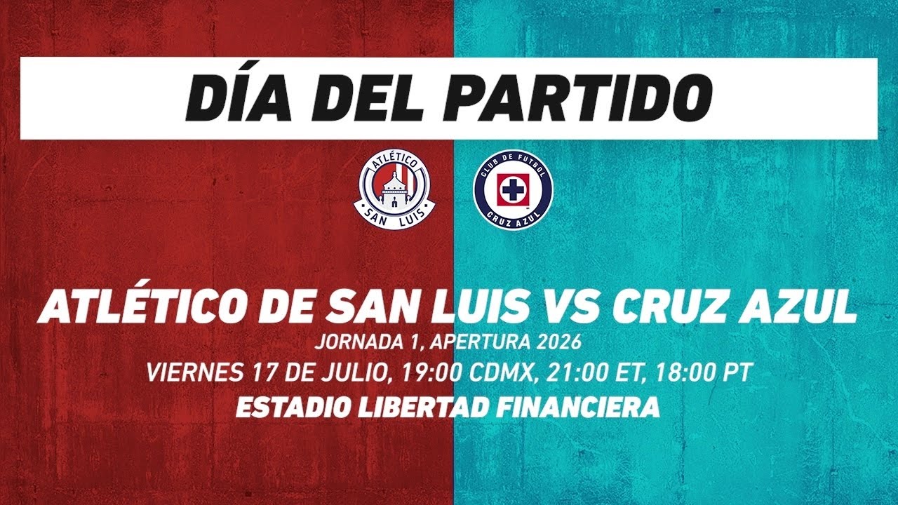 San Luis vs Cruz Azul, frente a frente: Liga MX