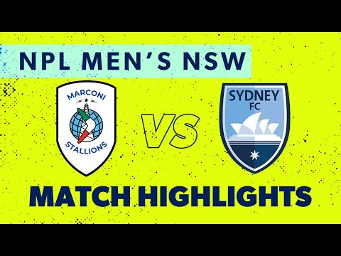 NPL Men's NSW Round 21 Highlights – Marconi v Sydney FC