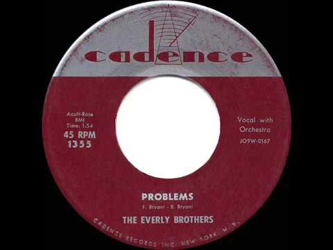 1958 HITS ARCHIVE  Problems   Everly Brothers