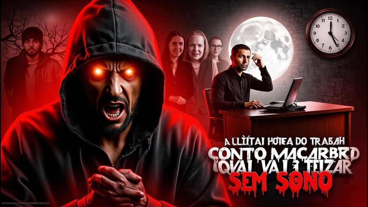 CONTOS MACABROS: A Última Hora do Trabalho: O Que Você Faria ao Encarar o Inimaginável?