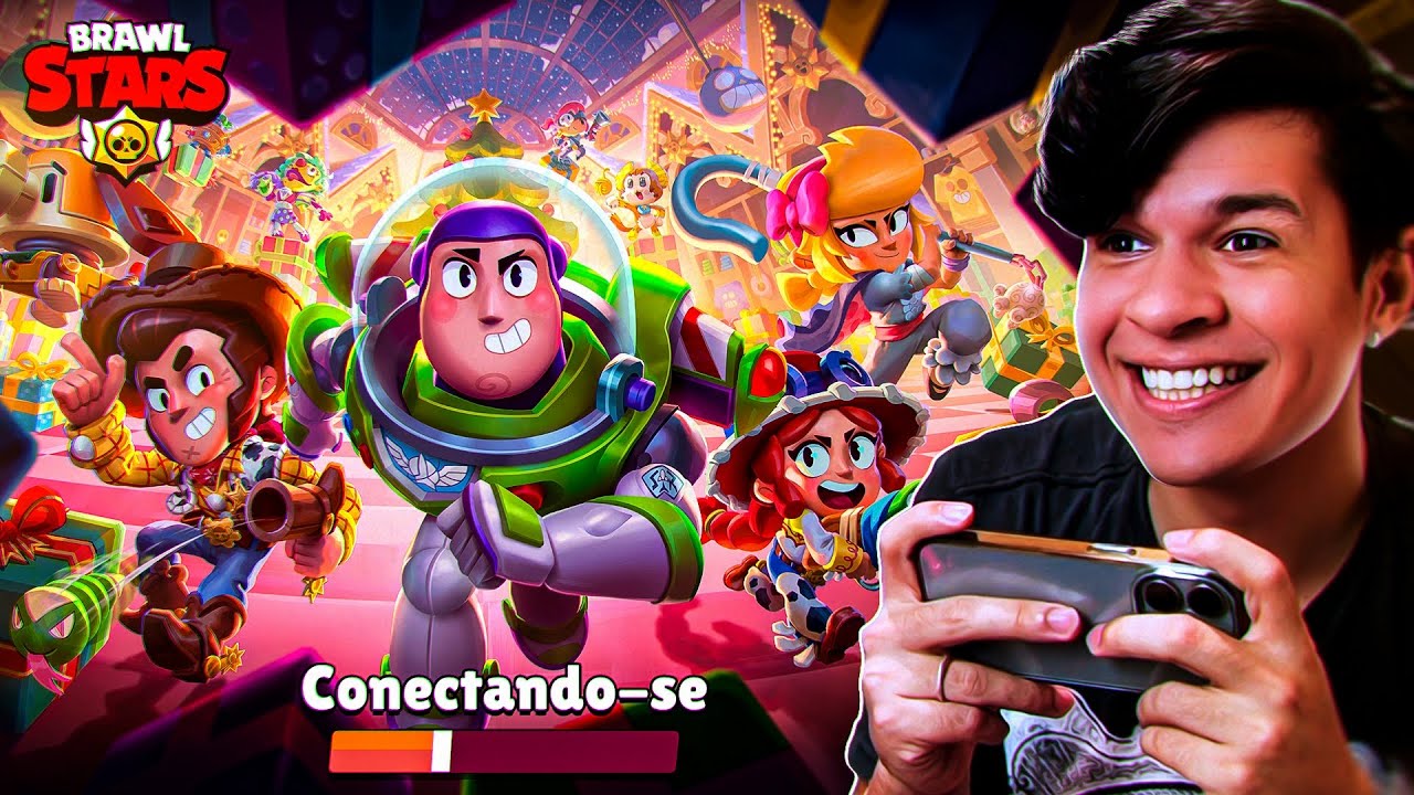 JOGUEI a NOVA ATUALIZAÇÃO do TOY STORY no BRAWL!