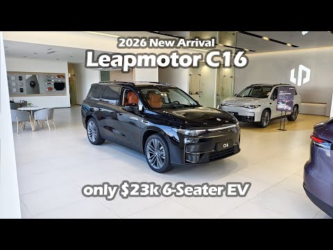 2026 New Leapmotor C16 EV 630 LiDAR Edition 6-Seater SUV - Big Bear Test Car