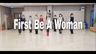 First Be A Woman Line Dance(Improver) Tutuk Kusdaryanti (ULD-DKI), Imelda Ghazali (ULD-DKI)&amp; Tuti