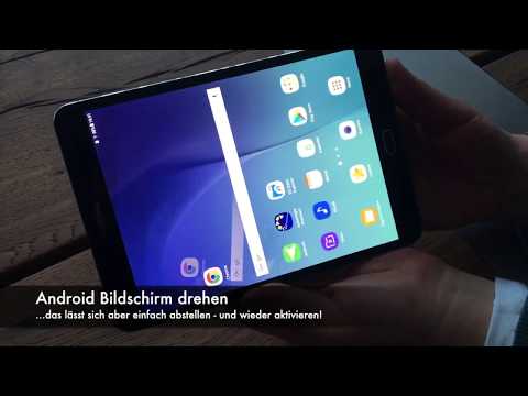 Android Bildschirm drehen: z.B. Samsung, Medion oder Huawei!