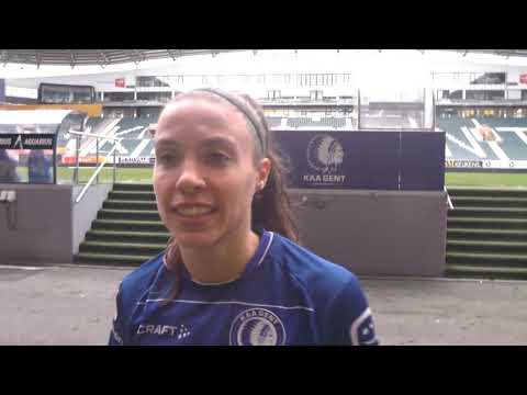 Silke Vanwynsberghe na KAA Gent Ladies - Club YLA op 06.11.2021
