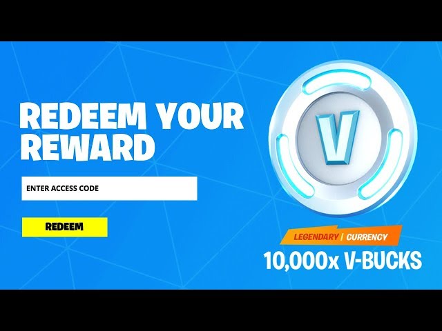 V Bucks Gift Card Codes Free