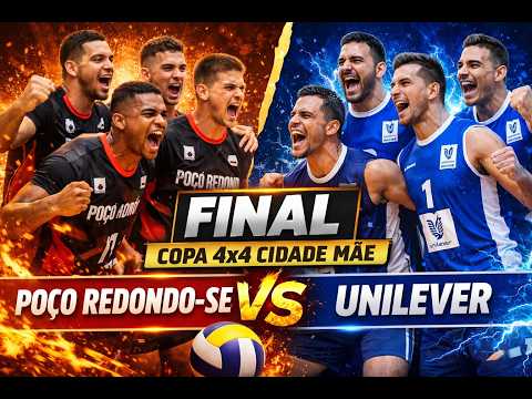 1ª COPA VÔLEI 4X4 CIDADE MÃE - FINAL - POÇO REDONDO-SE x UNILEVER