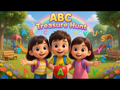 ABC Treasure Hunt Park Adventure | Fun Learning A to Z | Feature AI Kids