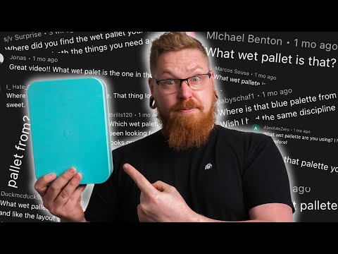 The Wet Palette Minature Painters Have Been Waiting For!!!!!