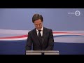 Kabinet-Rutte treedt af: 'Dat had veel eerder moeten gebeuren'