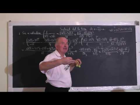 1/2 1267 Subiecte Teza: Operatii cu numere reale Modul Multimi sub forma de intervale Cub - Clasa 8