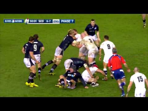 Official Extended Highlights  - Scotland 9 15 England Worldwide    RBS 6 Nations