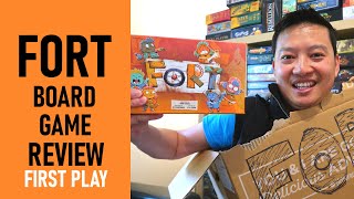 Fort Board Game Review | How to Play & Build a Top FORT!