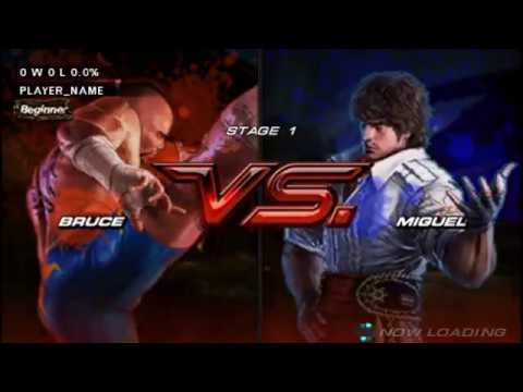 TEKKEN 6 GAMEPLAY BRUCE IRVIN IDENTITY?!?