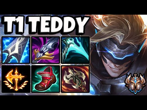 T1 Teddy EZREAL vs JINX [ ADC ] Patch 11.10 Ranked Korea ✅