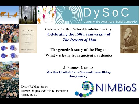 Johannes Krause : The genetic history of the Plague: What we learn from ancient pandemics