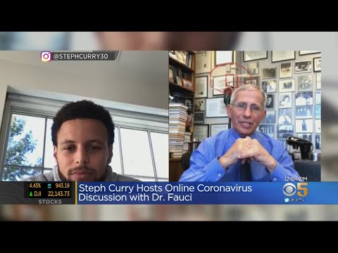 Steph Curry Hosts Coronavirus Instagram Town Hall With Dr. Andrew Fauci