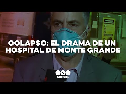 El HOSPITAL en MONTE GRANDE que YA RECHAZA PACIENTES por FALTA DE CAMAS - Telefe Noticias