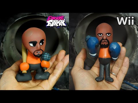[FNF] Making FnF & Wii Sports MATT Sculpture Timelapse [V.S. Matt] - Friday Night Funkin'
