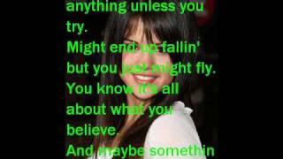 Make It Happen - Selena Gomez and David Henrie Lyrics