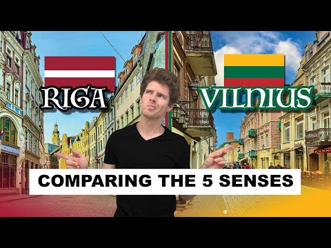 Riga 🇱🇻 vs Vilnius 🇱🇹 | Comparing the Senses