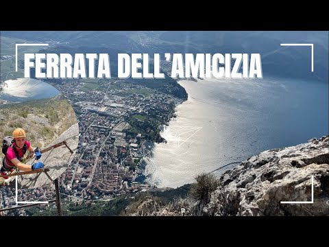 22/4/23 ferrata dell’amicizia alla cima Sat (Riva del Garda)