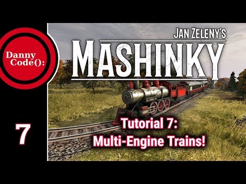 Jan Zeleny's Mashinky Tutorial 07 - Multi-Engine Trains! [Tutorial][Gameplay]