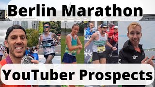 Berlin Marathon 2025 YouTuber Prospects