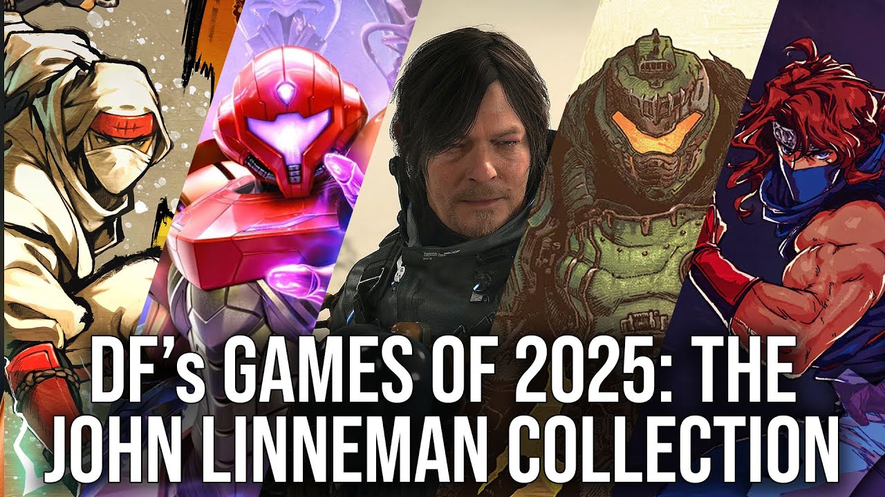 Digital Foundry Games of 2025: The John Linneman Collection!