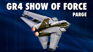 Tornado GR4 Afghanistan Show Of Force | Parge (In-Person Clip)