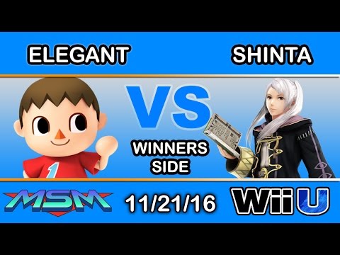 MSM 75 - eM | Elegant (Villager) Vs. TiE | Shinta (Robin) Winners Side - Smash Wii U