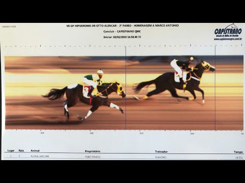 2° PÁREO DO VII GP HIPÓDROMO DR. OTTO ALENCAR 02/02/2019