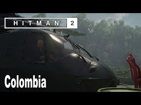 Hitman 2 - Master Difficulty, No Detection Colombia Walkthrough [HD 1080P]