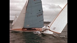 Star Class: With all the talk of future Olympic classes, here's a 1961 video of arguably the bes