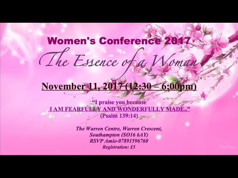11.11.2017 Women's Conference  Pastora Ingrid and Pastora Aimee (SOFFIC)