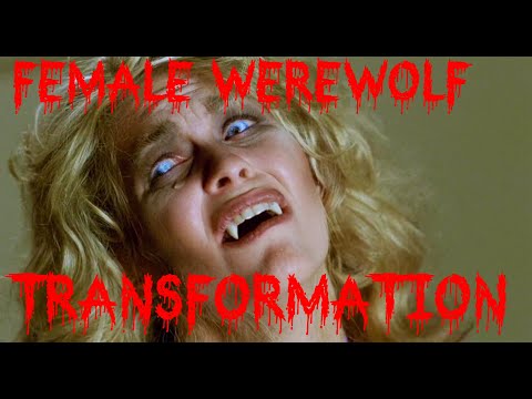 female werewolf transformation - live TV scene - the howling HD