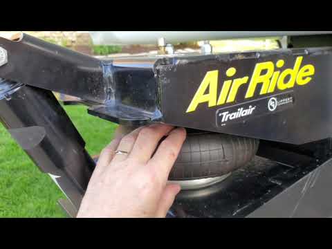 Replacing stock pin box with Trailair Air Ride pin box