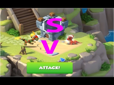 Enchant Dragon battle another boss and best lv 53 vs 65: Dragon Mania Legends