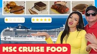 MSC Poesia Main Dining Room Food Review